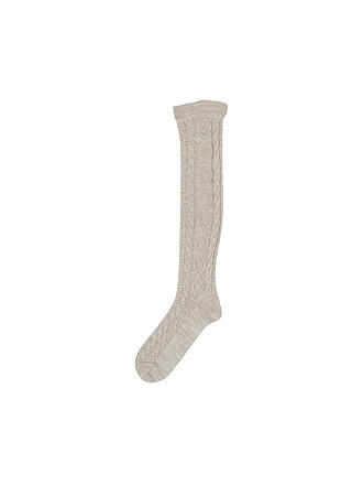 LUISE STEINER | Kniestrumpf beige