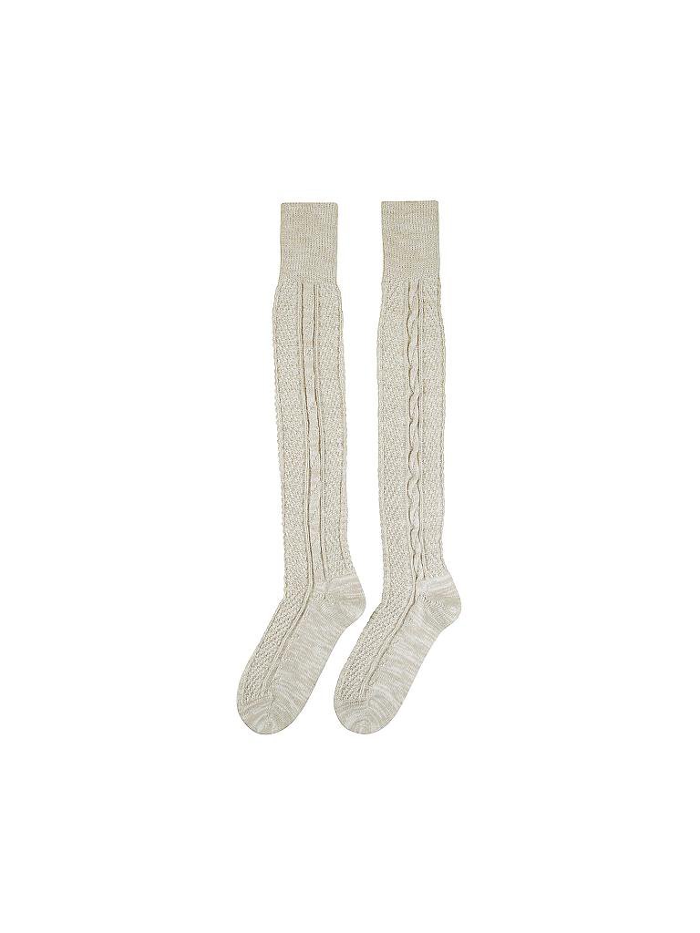 LUISE STEINER | Kniestrümpfe (lang) beige  | beige