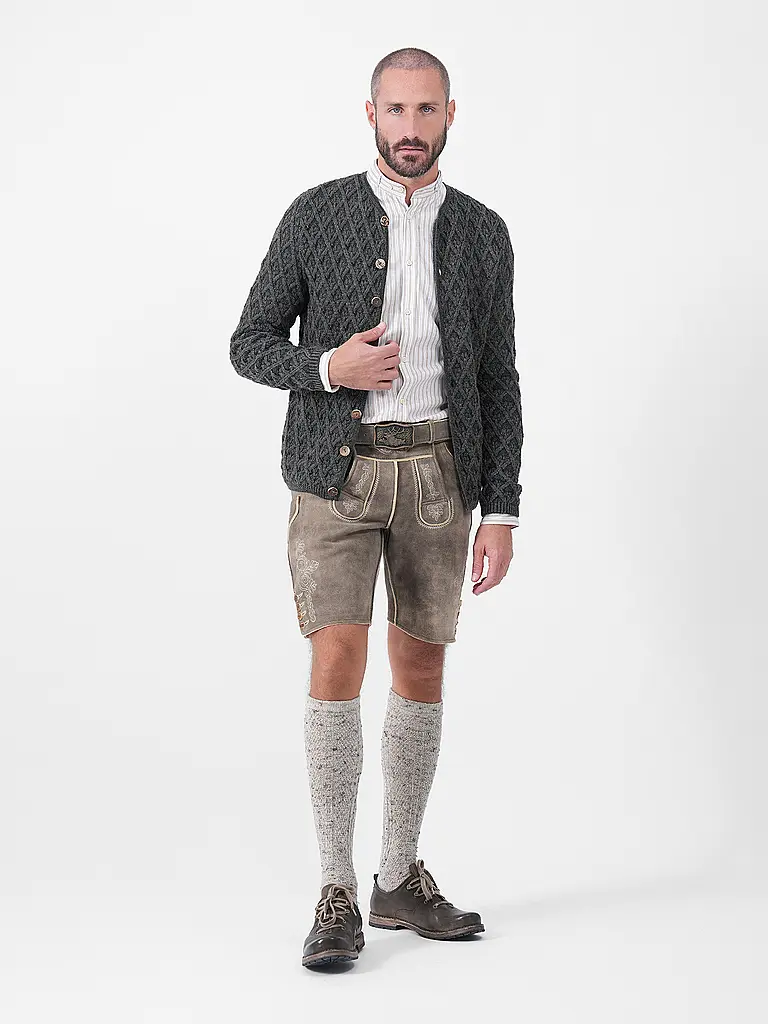 LUISE STEINER | Kniestrümpfe hell beige mele | Beige