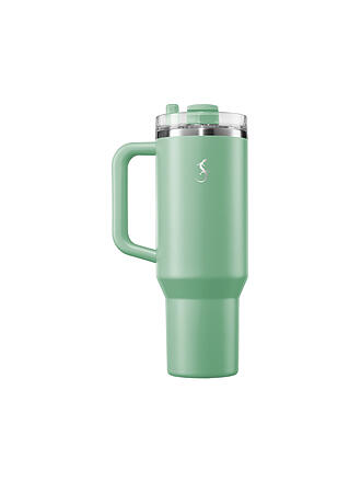 LURCH | Isolierbecher mit Trinkhalm 1,2l Salvia