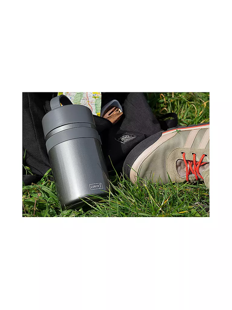 LURCH | Iso-Pot 2.0 Edelstahl 0,8l Grau Metallic | grau