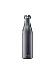 LURCH | Isolierflasche - Thermosflasche Edelstahl 0,75l Blau Metallic | grau