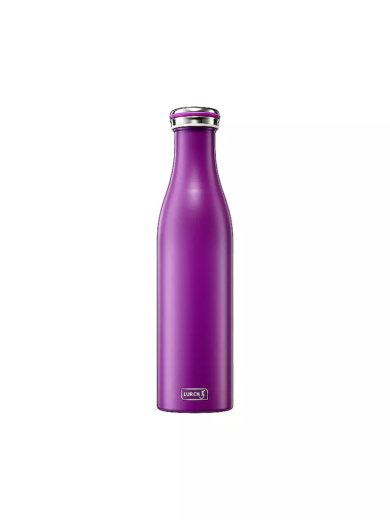 LURCH | Isolierflasche - Thermosflasche Edelstahl 0,75l Purple | lila
