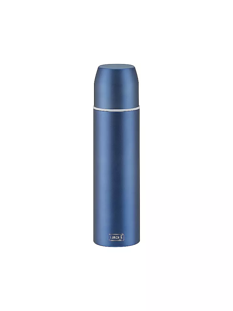 LURCH | Isolierflasche - Thermosflasche mit Becher EDS 0,75l  Denim Blue | blau