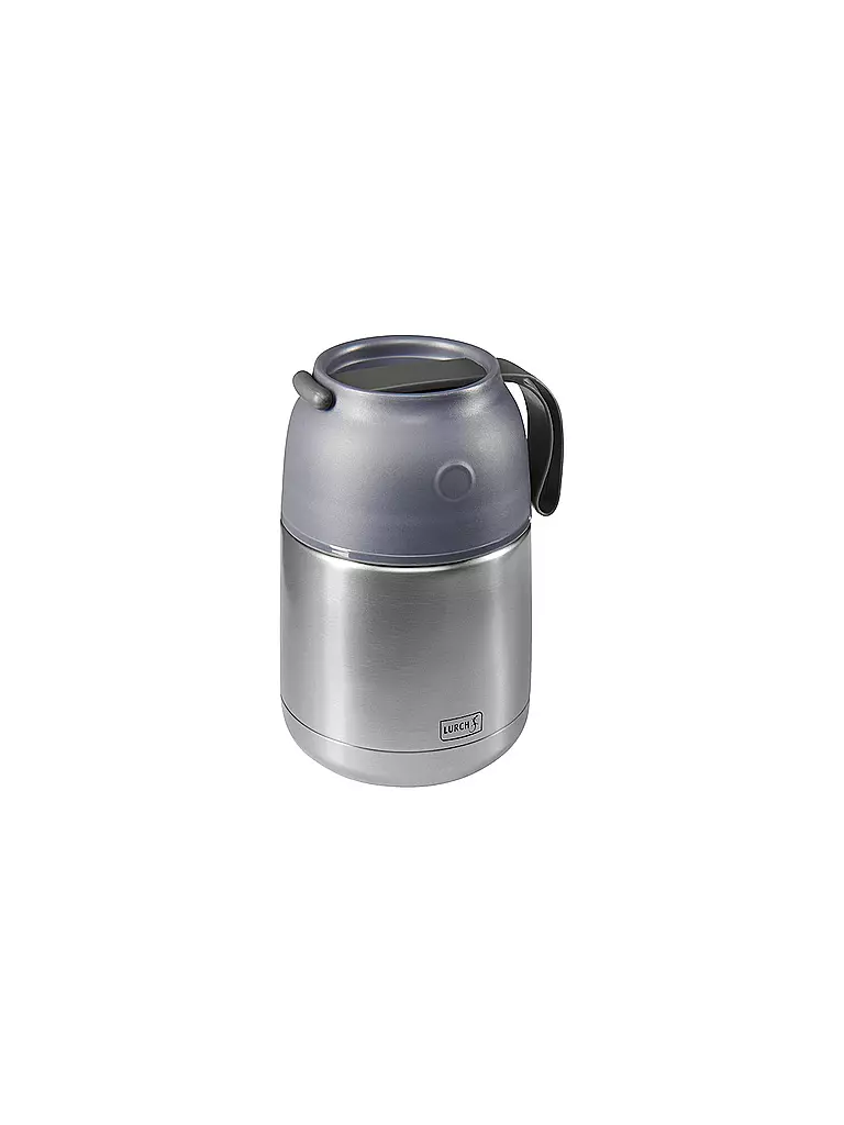 LURCH | Thermo-Pot Edelstahl 0,45l grau-metallic | grau