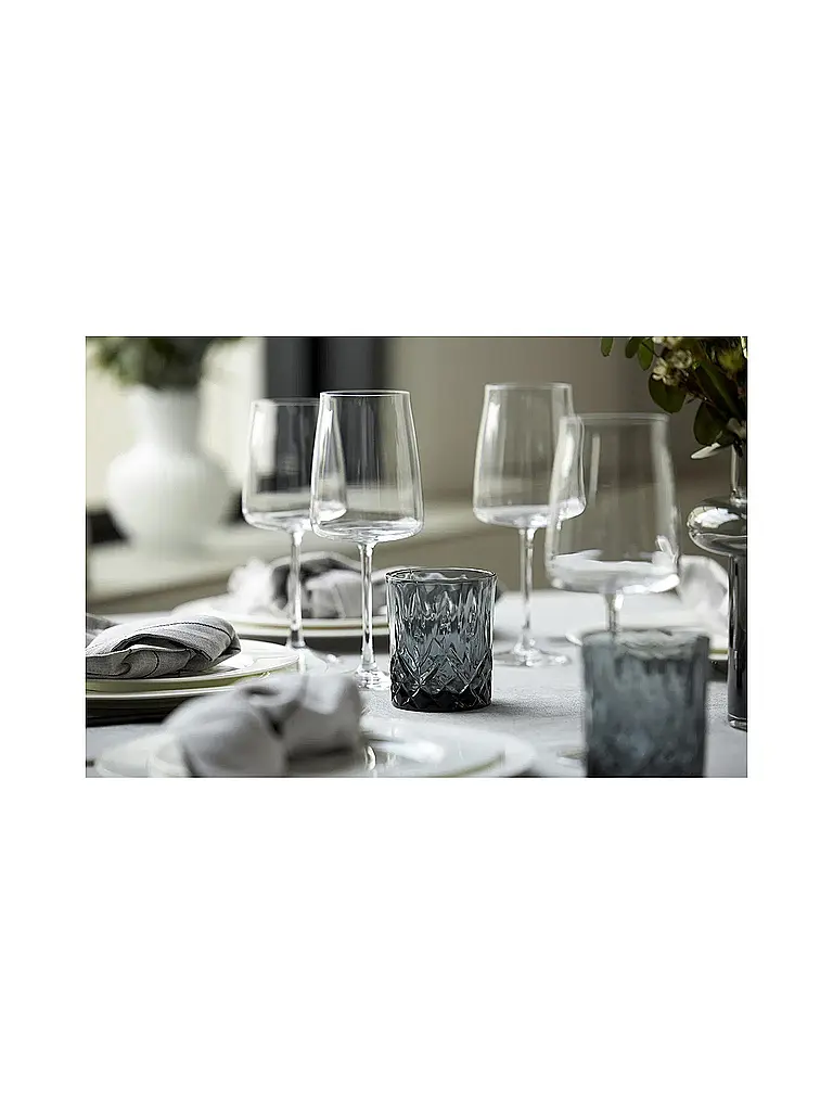LYNGBY GLAS | Rotweinglas Set 4tlg. ZERO 54cl | 