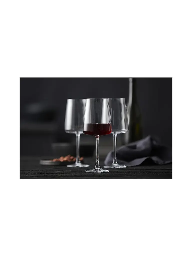LYNGBY GLAS | Rotweinglas Set 4tlg. ZERO 54cl | 