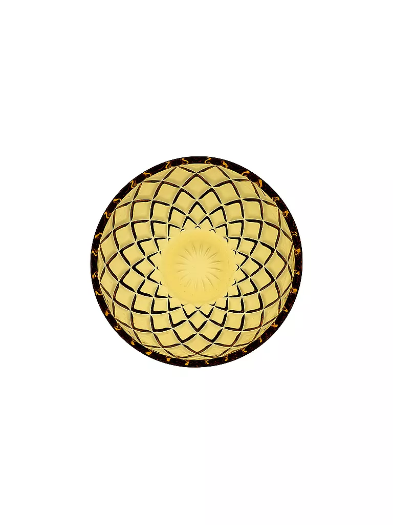 LYNGBY GLAS | Schale 4tlg. 12cm SORRENTO Amber | gelb