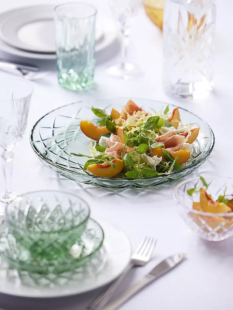LYNGBY GLAS | Schale 4tlg. 12cm SORRENTO Grün | grün