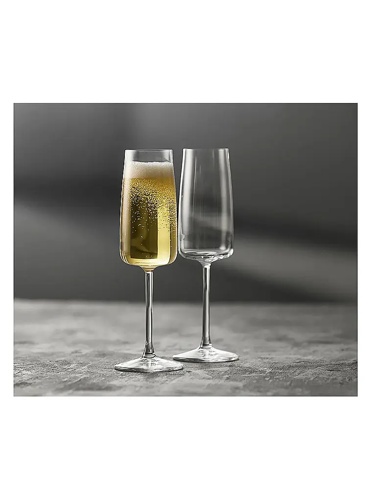 LYNGBY GLAS | Sektglas Set 4tlg. ZERO 30cl  | Transparent