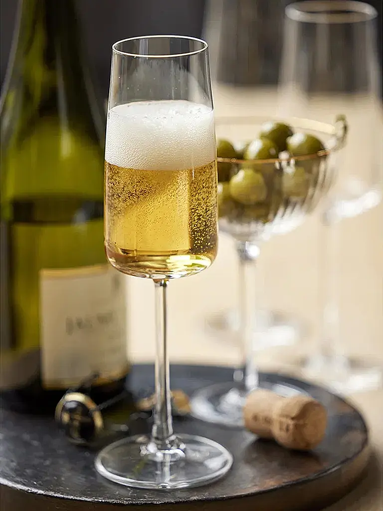 LYNGBY GLAS | Sektglas Set 4tlg. ZERO 30cl  | Transparent