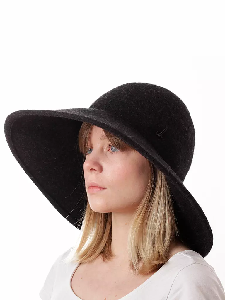 MÜHLBAUER | Hut Cloche Wollfilz Soft | grau