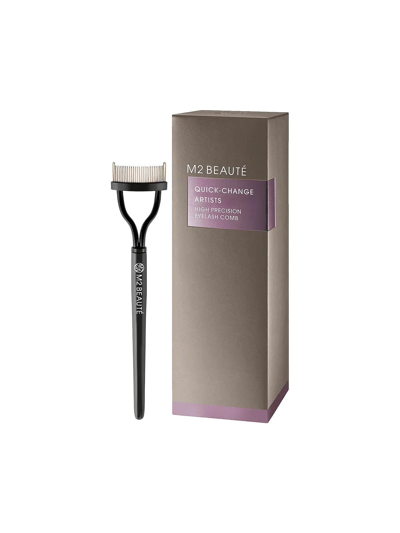 M2 BEAUTÉ | Pinsel - High Precision Eyelash Comb | transparent