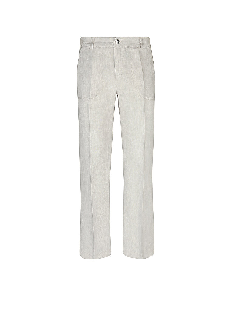 MAC Leinenhose NORA grau | 40/L30