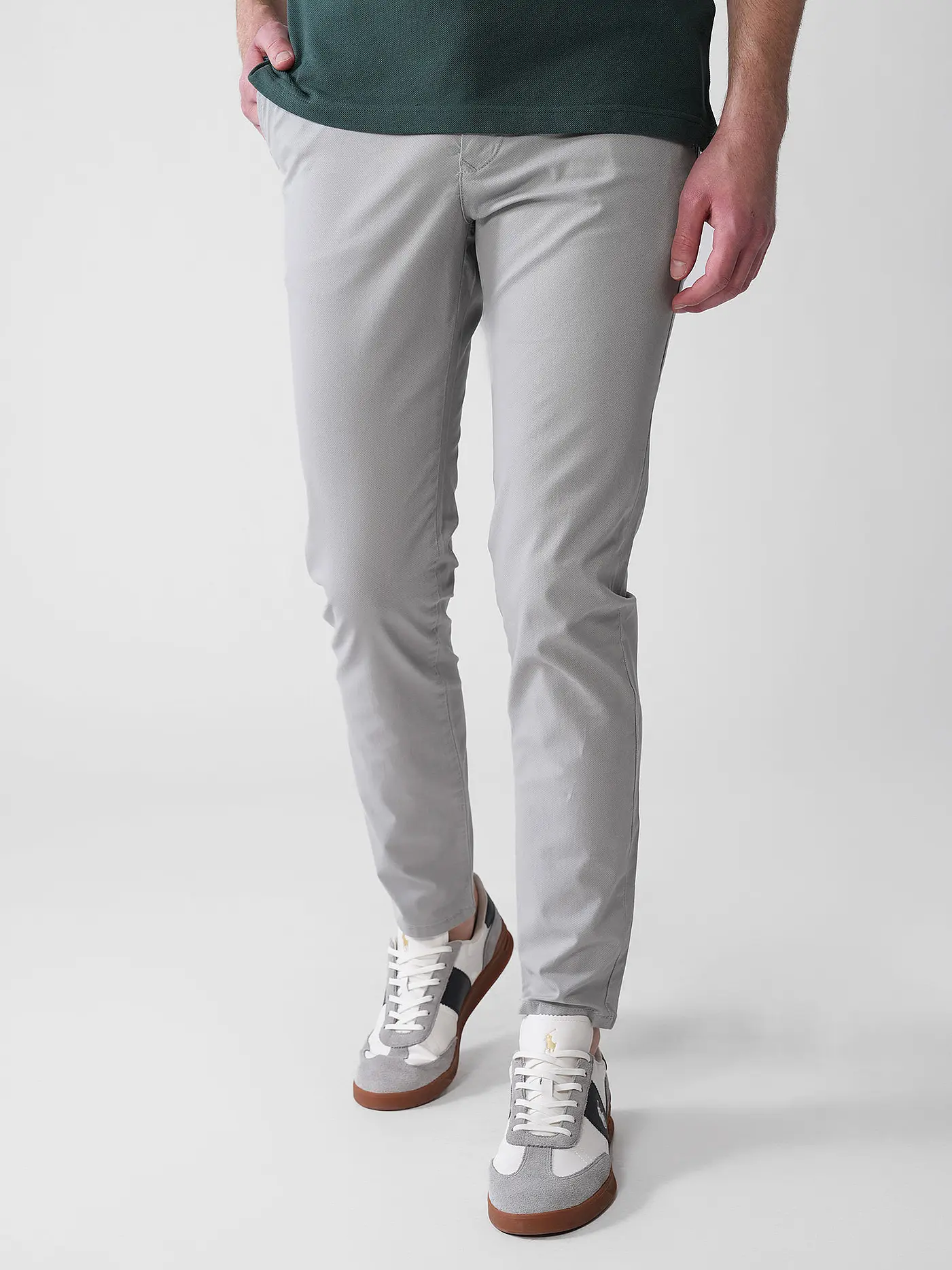 MAC | Chino Modern Fit LENNOX | hellgrau