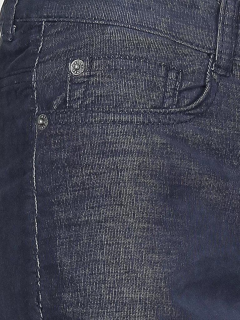MAC | Cordhose "Angela Pipe" | blau