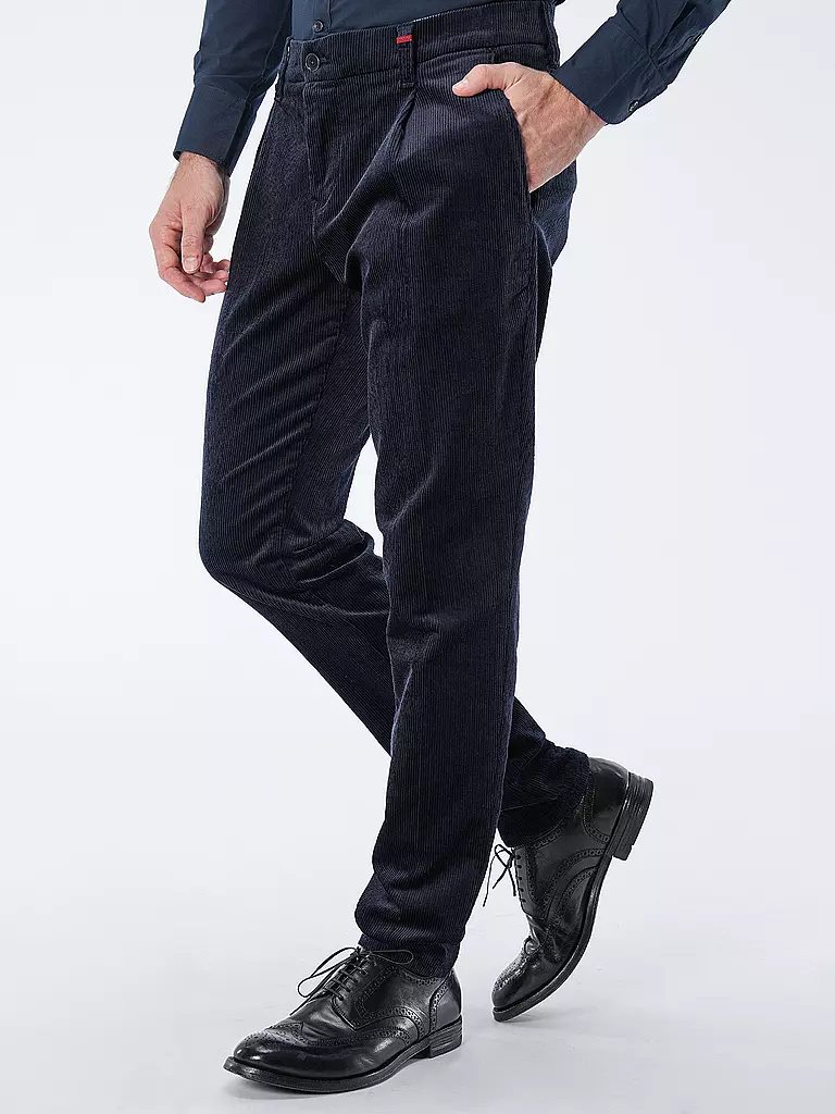 MAC | Cordhose 7/8 ALEX CORD | dunkelblau