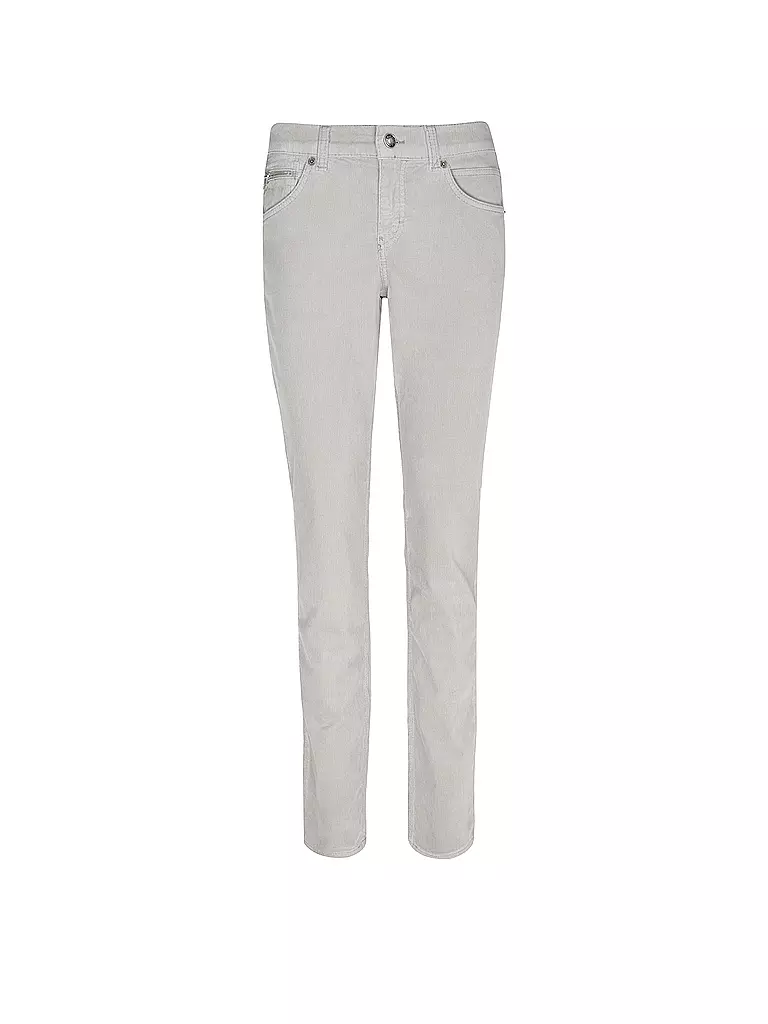 MAC | Cordhose Slim Fit | grau