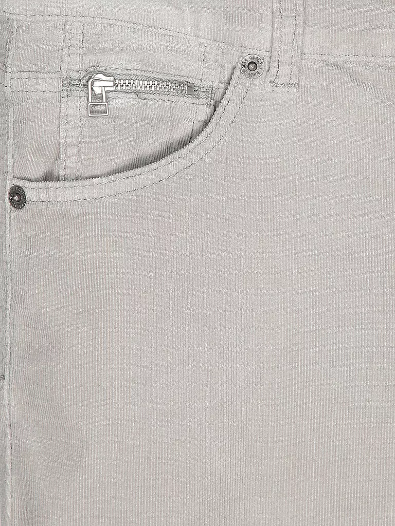 MAC | Cordhose Slim Fit | grau
