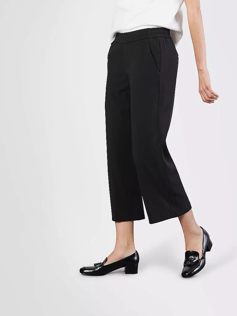 MAC | Culottehose Cropped Fit "Chiara" | schwarz