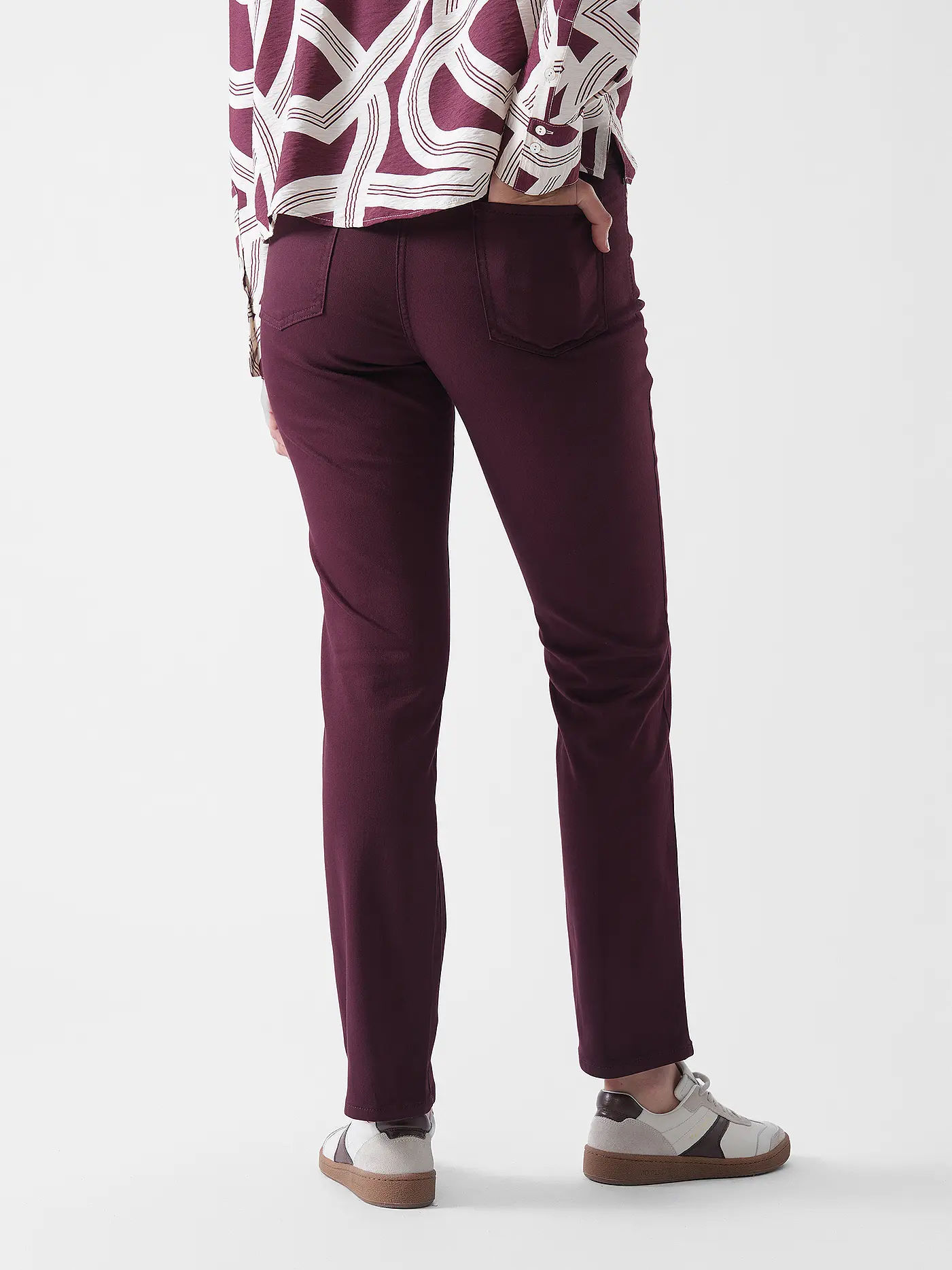 MAC | Hose DREAM | dunkelrot