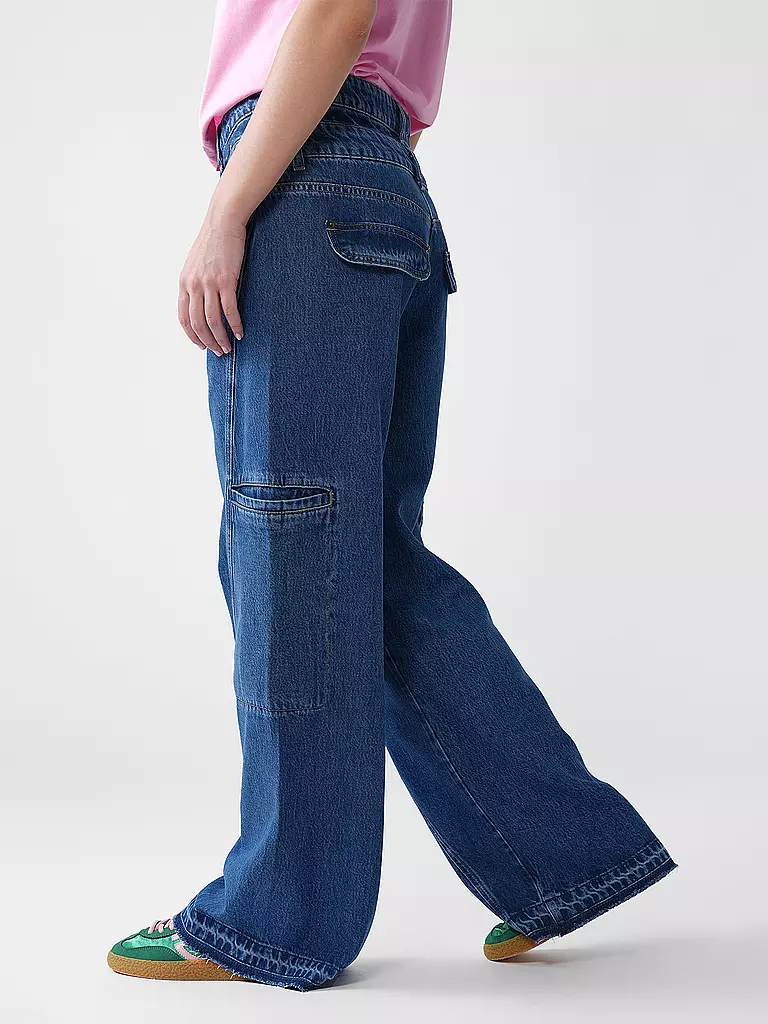 MAC | Jeans Balloon Fit | blau