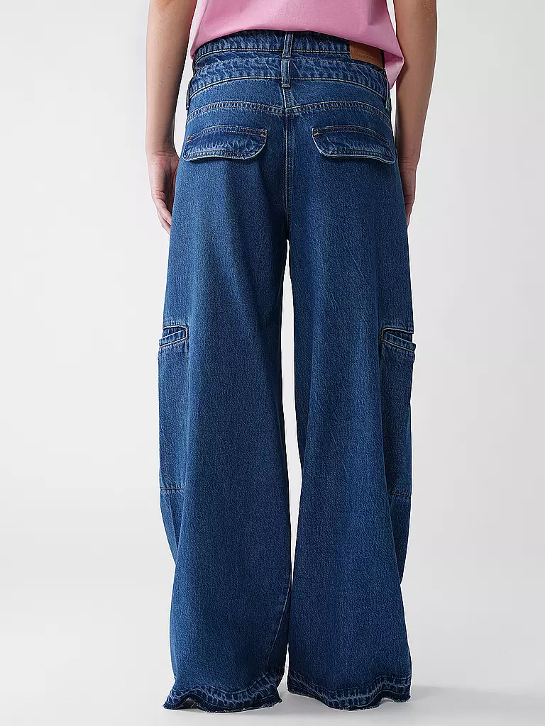 MAC | Jeans Balloon Fit | blau
