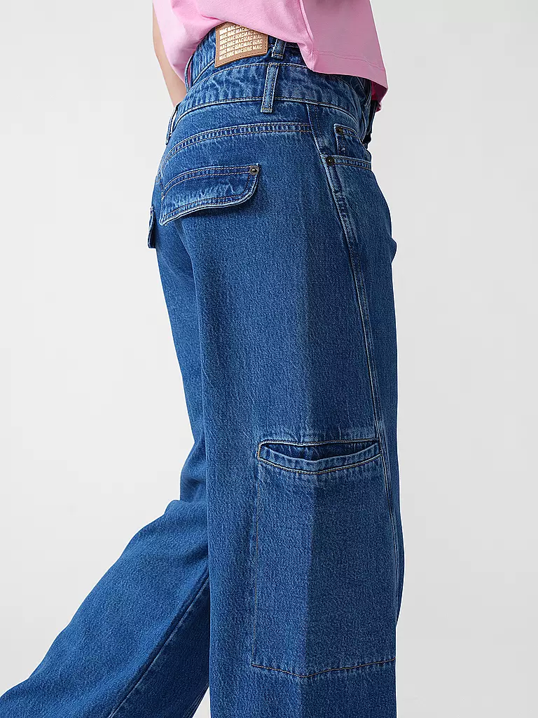 MAC | Jeans Balloon Fit | blau