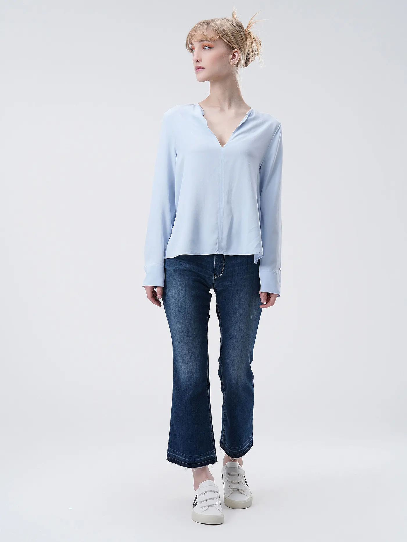 MAC | Jeans Bootcut 7/8 DREAM KICK  | dunkelblau