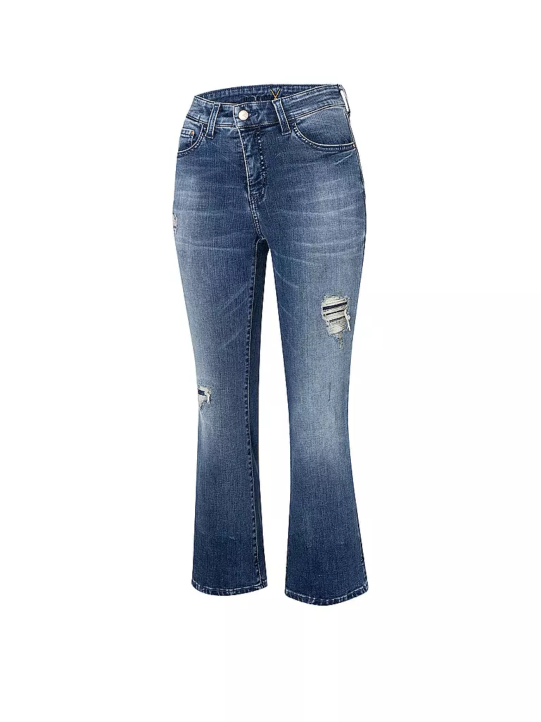 MAC | Jeans Flared Fit 7/8 DREAM KICK | blau