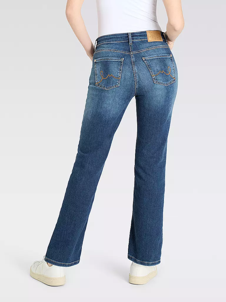 MAC | Jeans Flared Fit LAURA | dunkelblau