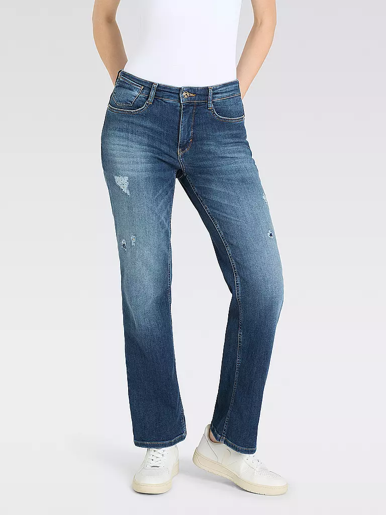 MAC | Jeans Flared Fit LAURA | dunkelblau