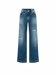 MAC | Jeans Flared Fit RICH PALAZZO | blau