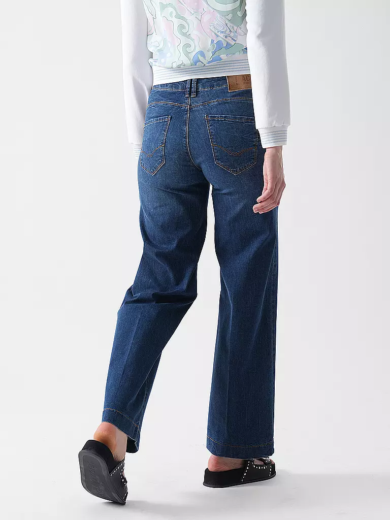MAC | Jeans Flared Fit RICH PALAZZO | hellblau