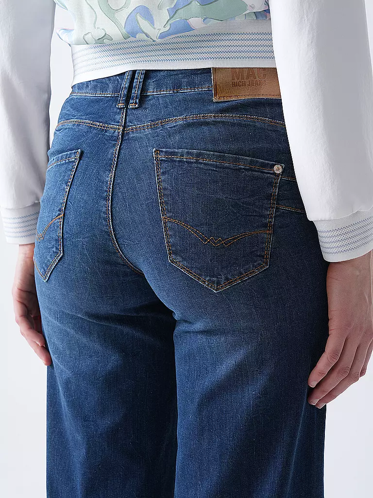 MAC | Jeans Flared Fit RICH PALAZZO | hellblau