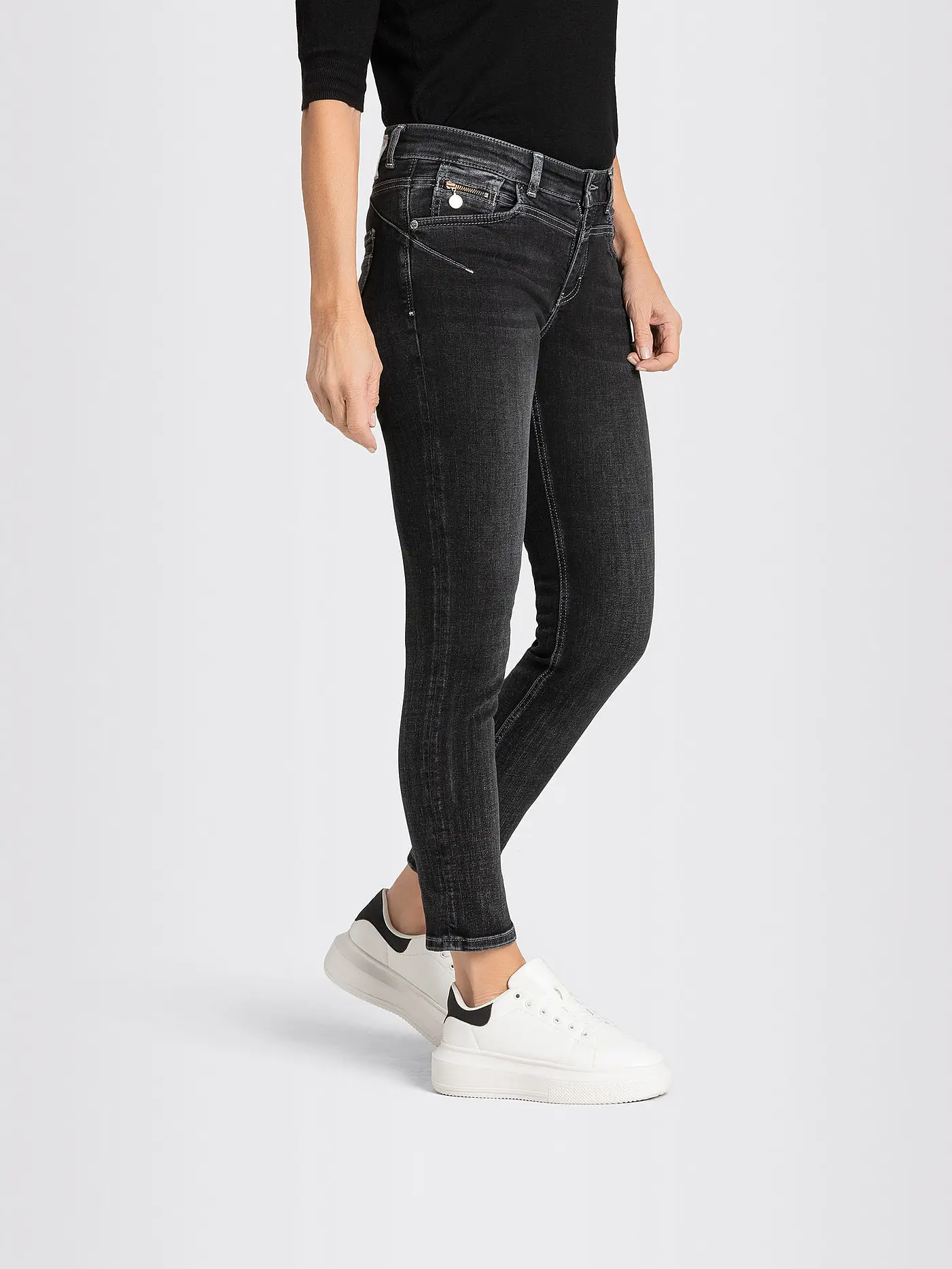 MAC | Jeans Slim Fit RICH  | schwarz