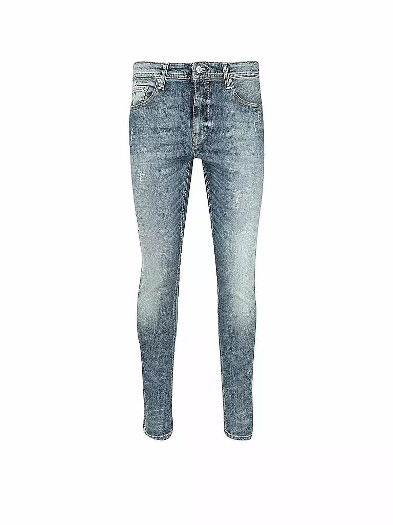 MAC | Jeans Slim-Fit "Stan" Lang | blau