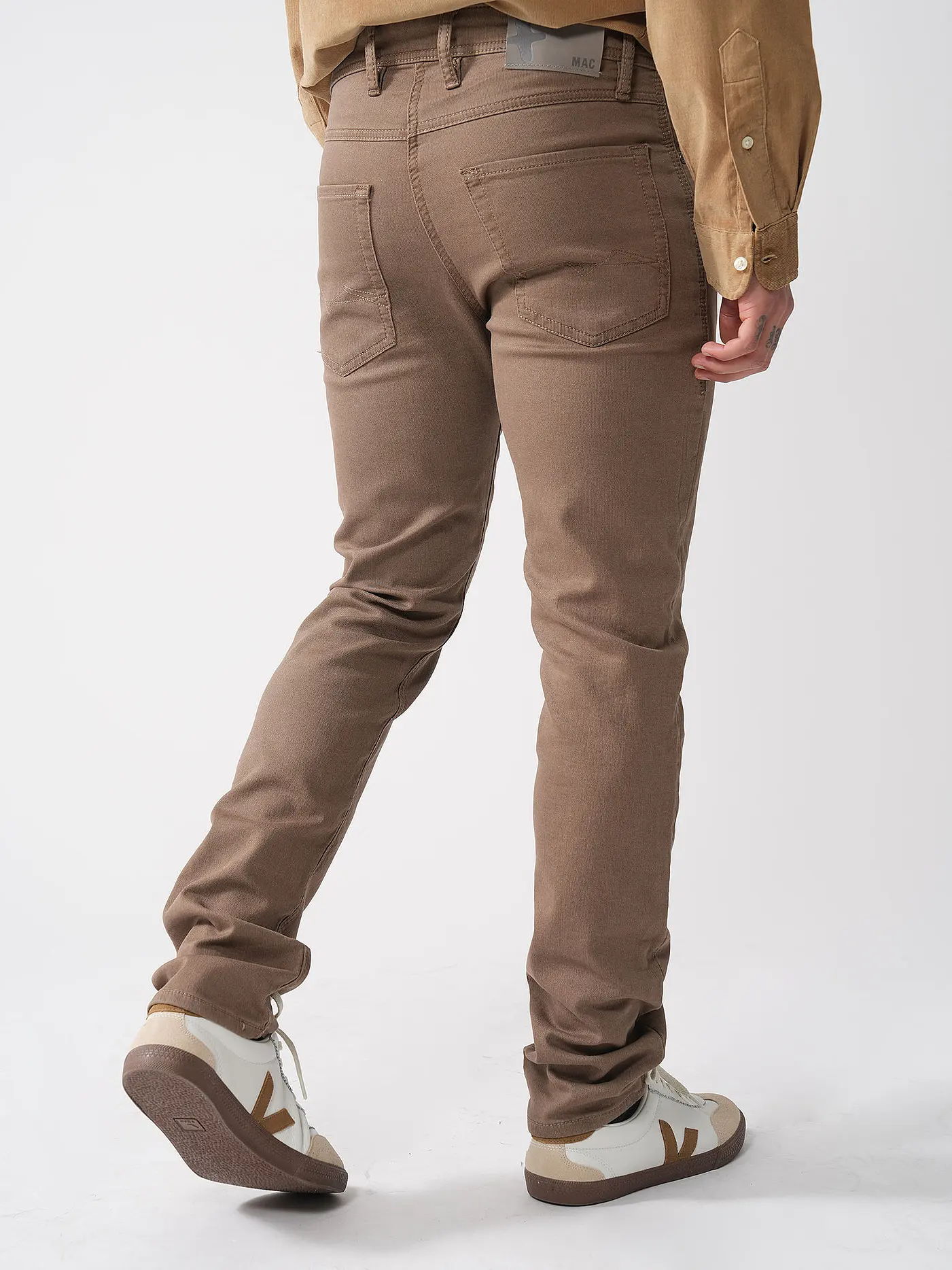 MAC | Jeans Straight Fit JOG N JEANS | camel