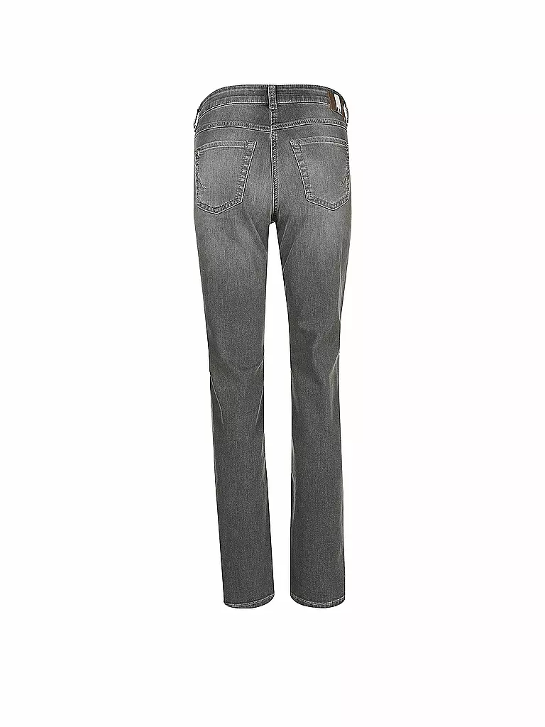 MAC | Jeans Straight-Fit "Angela" | grau