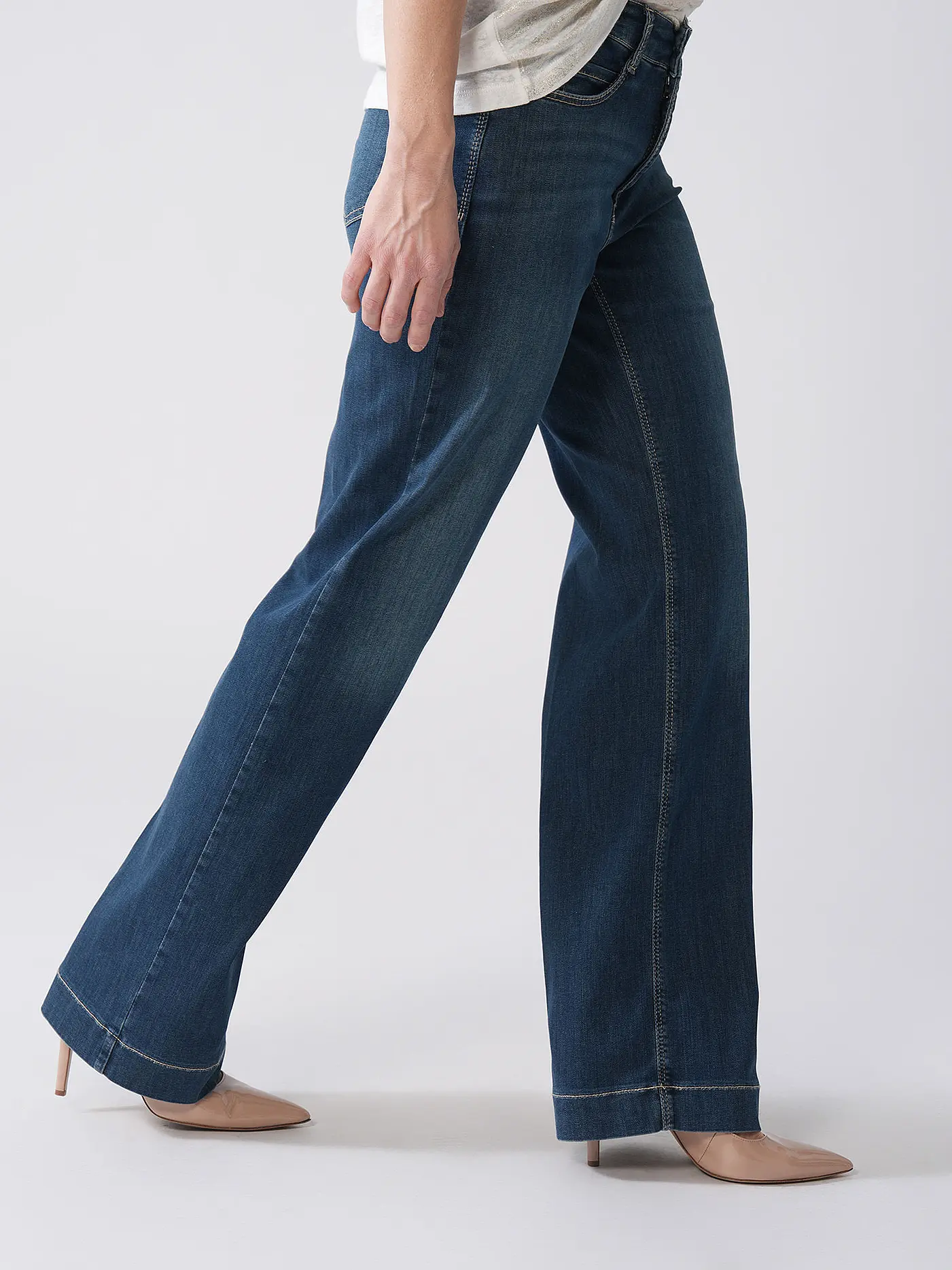 MAC | Jeans Wide Leg DREAM WIDE  | dunkelblau