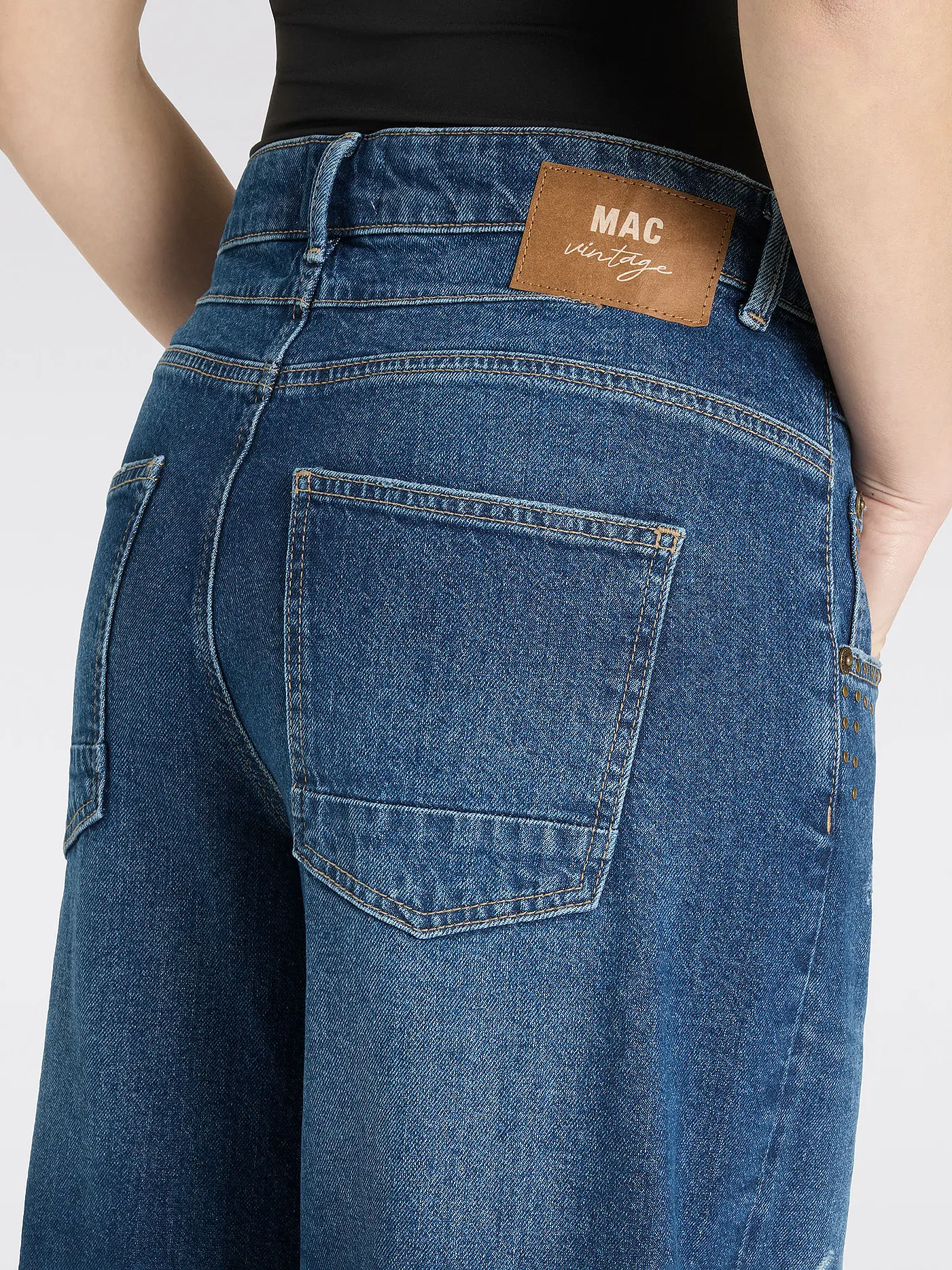 MAC | Jeans Wide Leg NEVADA | blau