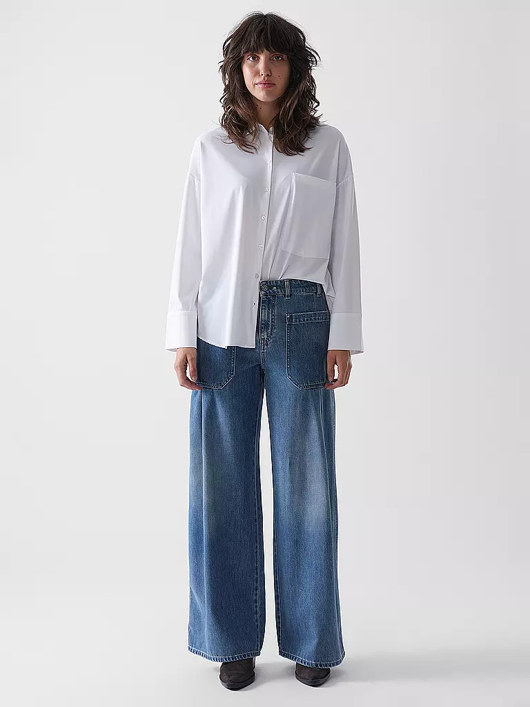 MAC | Jeans Wide Leg PORTLAND | blau