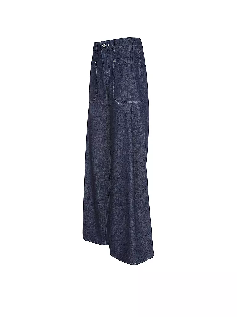 MAC | Jeans Wide Leg PORTLAND | dunkelblau