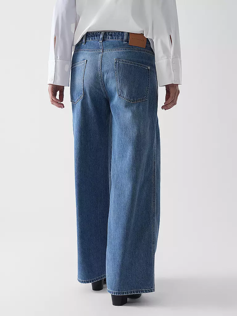 MAC | Jeans Wide Leg PORTLAND | dunkelblau