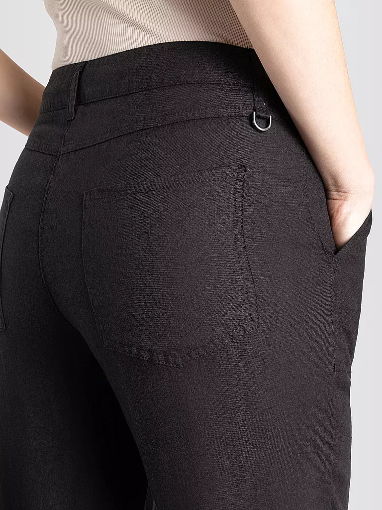 MAC | Leinenhose NORA | schwarz