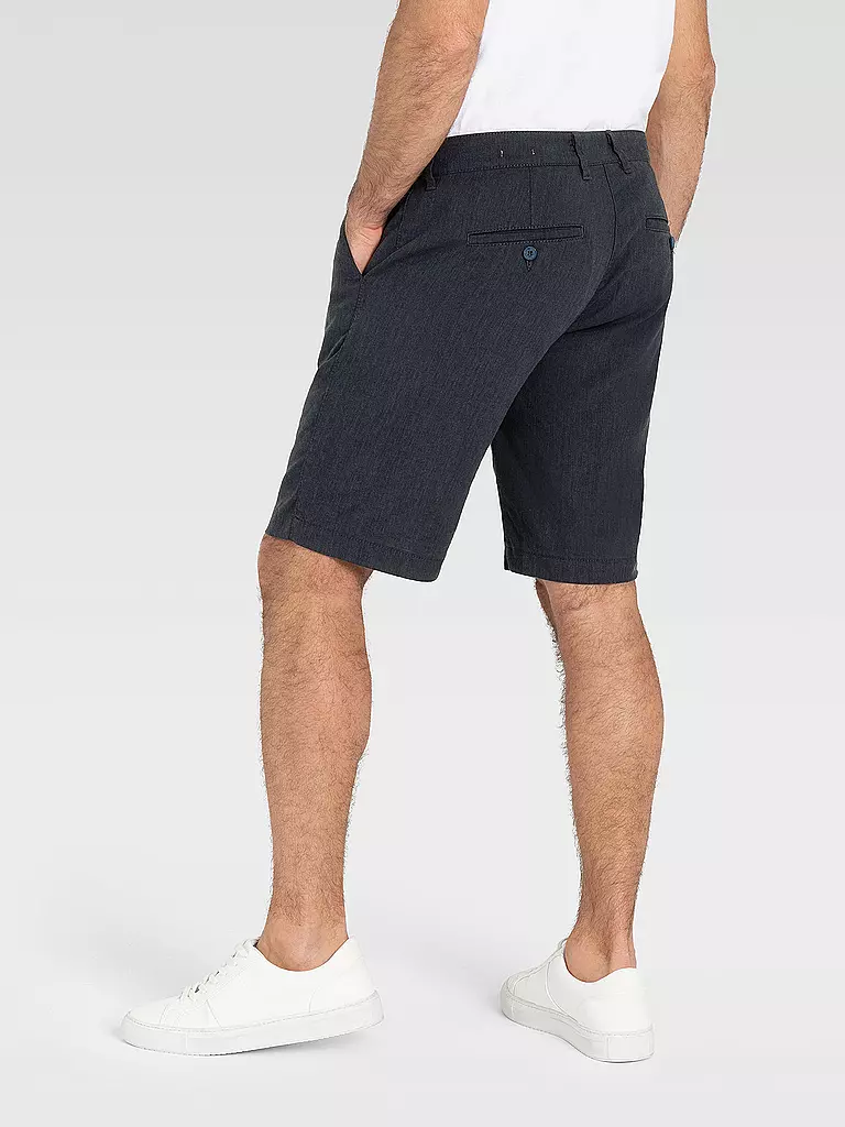 MAC | Leinenshorts LENNY | dunkelblau