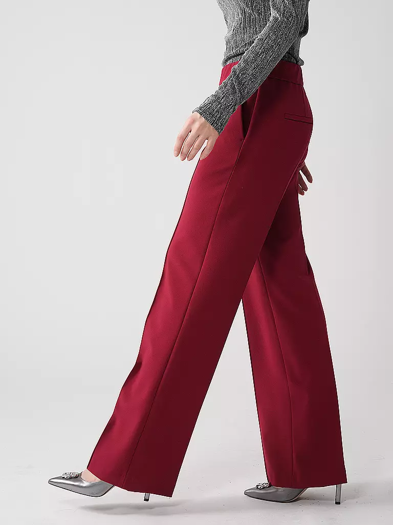 MAC | Marlenehose CHIARA  | dunkelrot