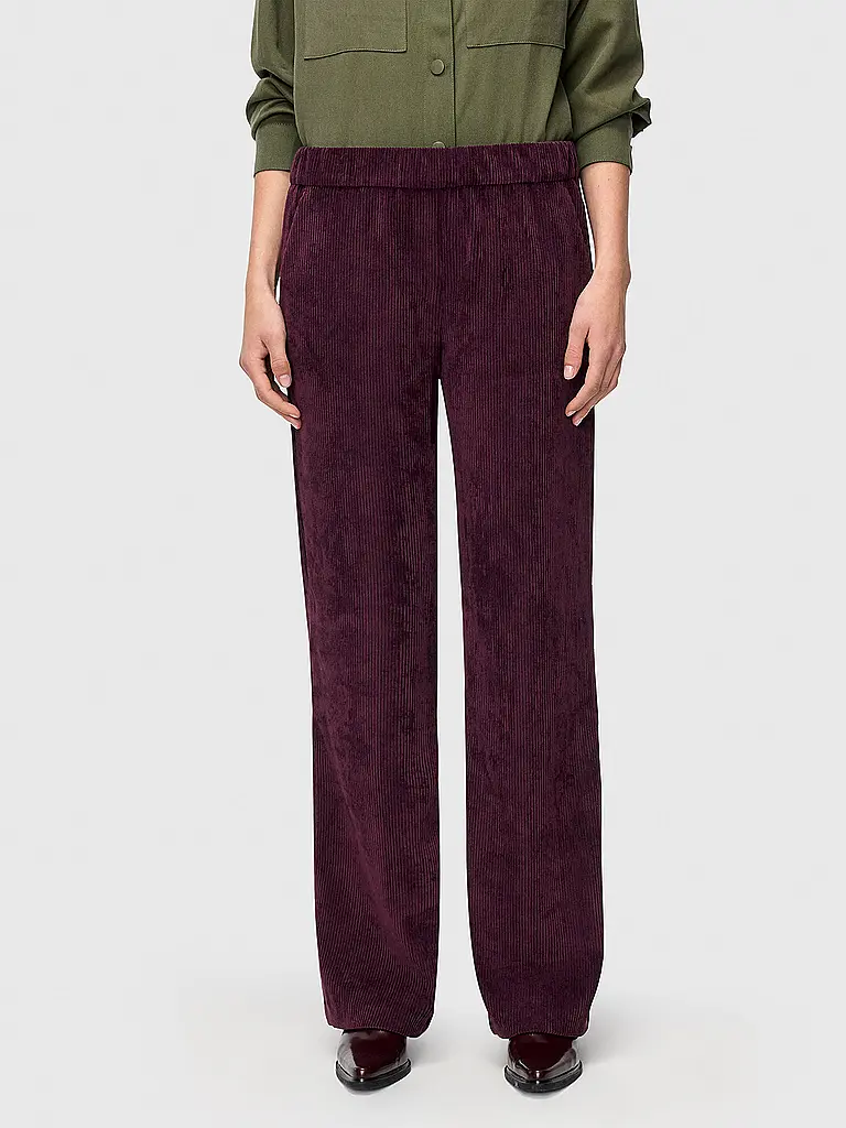MAC | Marlenehose CHIARA | dunkelrot