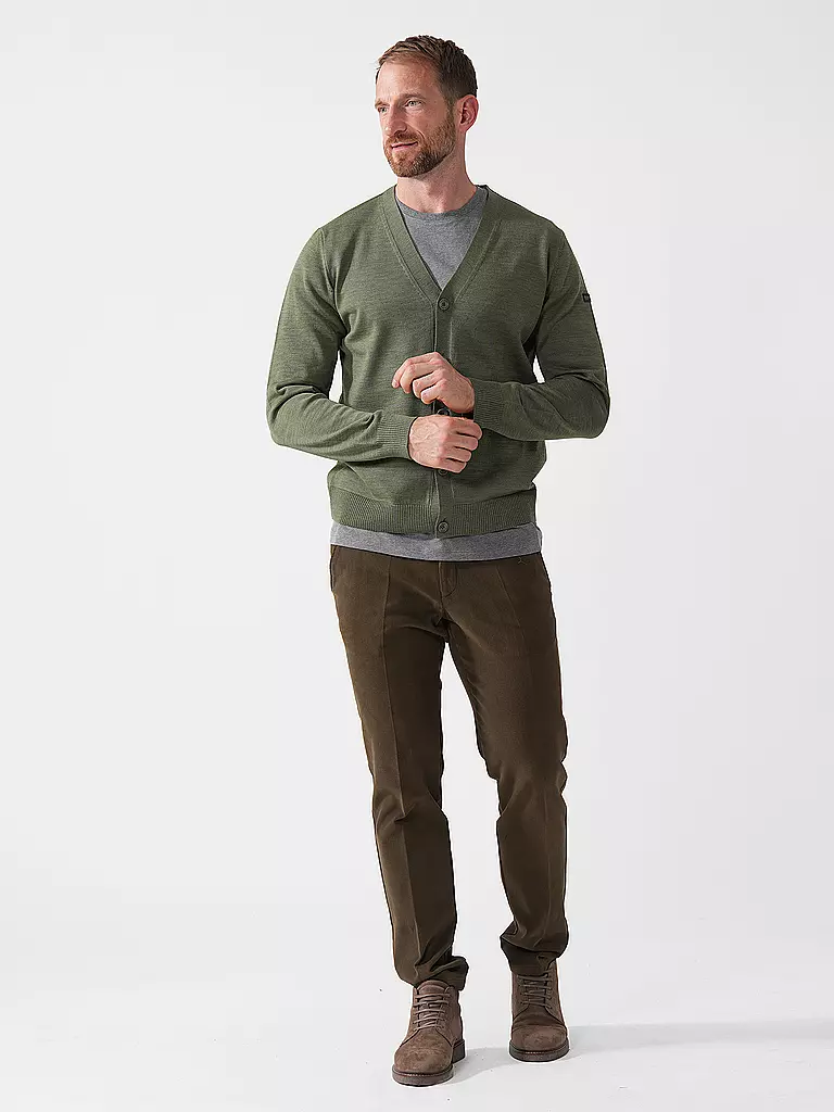 MAERZ | Cardigan  | olive