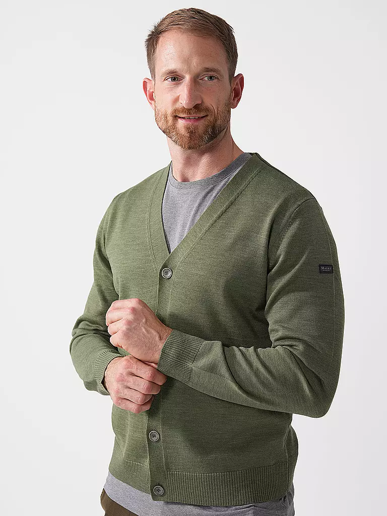 MAERZ | Cardigan  | olive